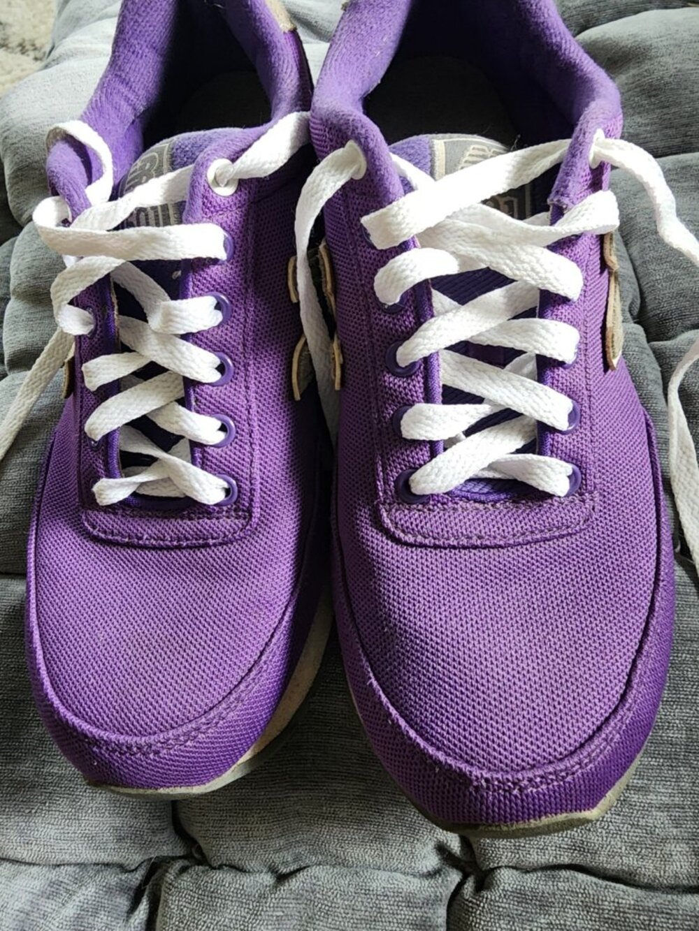 New Balance 501 Ripple Sole Women’s Size 7 Purple Gray Retro Sneakers WZ501POP